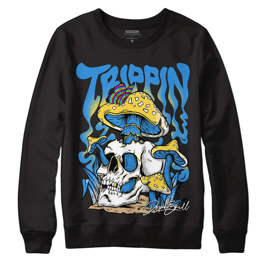 SB Dunk Low Homer DopeSkill Sweatshirt Trippin Graphic - Black