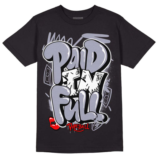 Jordan 13 Retro 'Black Flint' DopeSkill T-Shirt New Paid In Full Graphic Streetwear - Black