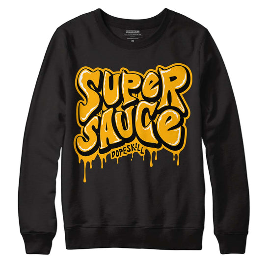 Goldenrod Dunk DopeSkill Sweatshirt Super Sauce Graphic - Black 