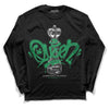 Jordan 3 WMNS “Lucky Green” DopeSkill Long Sleeve T-Shirt Queen Chess Graphic Streetwear - Black