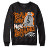 Wmns Dunk Low 'Magma Orange DopeSkill Sweatshirt Real Ones Move In Silence Graphic Streetwear - Black