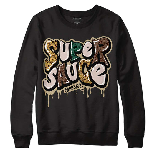 Safari Dunk Low DopeSkill Sweatshirt Super Sauce Graphic - Black