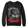 Jordan 3 Retro White Cement Reimagined DopeSkill Sweatshirt Black King Graphic Streetwear - Black