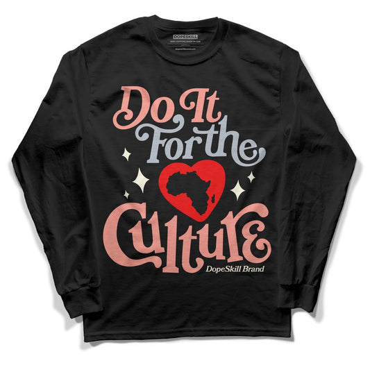 DJ Khaled x Jordan 5 Retro ‘Crimson Bliss’ DopeSkill Long Sleeve T-Shirt Do It For The Culture Graphic Streetwear - Black