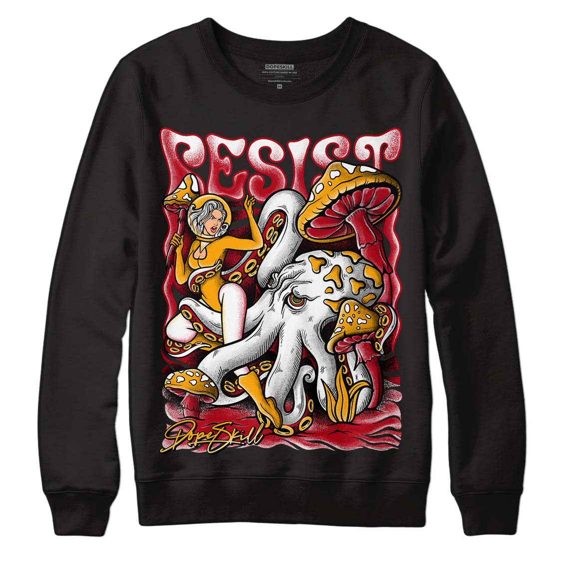 Cardinal 7s DopeSkill Sweatshirt Resist Graphic - Black