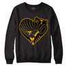 Black Taxi 12s DopeSkill Sweatshirt Heart Jordan 12 Graphic - Black 