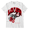 AJ 4 Red Thunder DopeSkill T-shirt Loser Lover Graphic