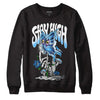 French Blue 13s DopeSkill Sweatshirt Stay High Graphic - Black 