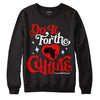 Jordan 11 Retro Cherry DopeSkill Sweatshirt Do It For The Culture Graphic Streetwear - Black