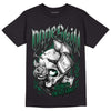 Gorge Green 1s DopeSkill T-Shirt Money On My Mind Graphic - Black 