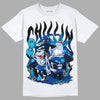 Racer Blue 5s DopeSkill T-Shirt Chillin Graphic