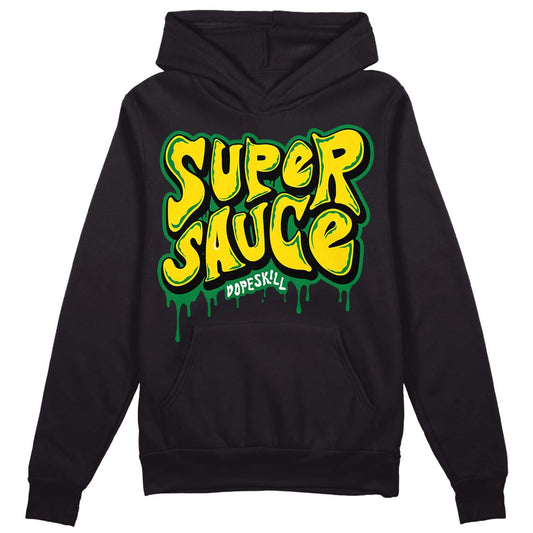 Dunk Low Reverse Brazil DopeSkill Hoodie Sweatshirt Super Sauce Graphic - Black