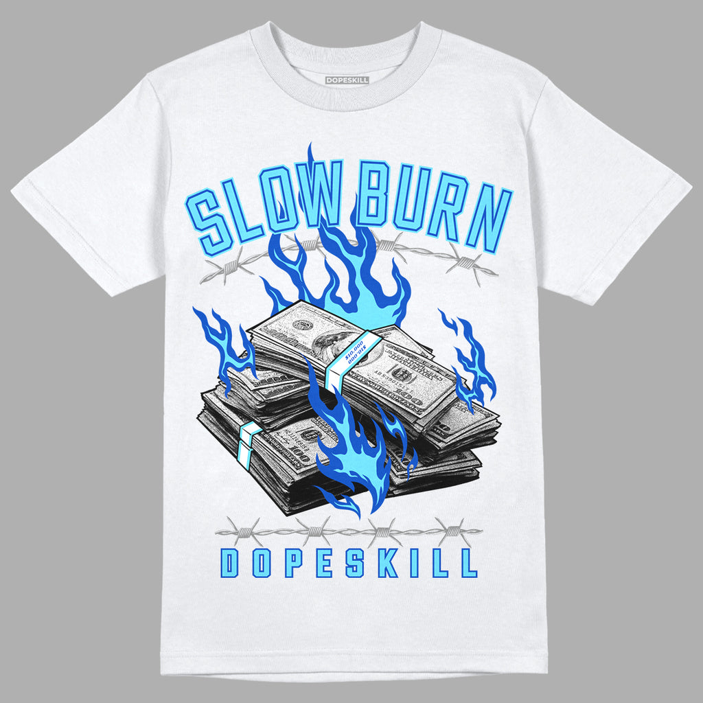 SB Dunk Argon DopeSkill T-Shirt Slow Burn Graphic - White 