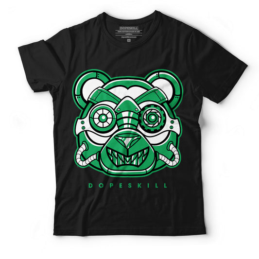 AJ 13 Lucky Green DopeSkill T-Shirt Robo Bear Graphic