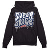 Midnight Navy 4s DopeSkill Hoodie Sweatshirt Super Sauce Graphic - Black