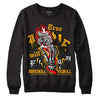 Goldenrod Dunk DopeSkill Sweatshirt True Love Will Kill You Graphic - Black 