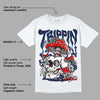 Midnight Navy 4s DopeSkill T-Shirt Trippin Graphic