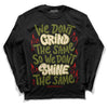 Travis Scott x Jordan 1 Low OG “Olive” DopeSkill Long Sleeve T-Shirt Grind Shine Graphic Streetwear - Black