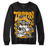 Black Taxi 12s DopeSkill Sweatshirt Trippin Graphic - Black 