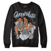 Jordan 11 Retro Low Cement Grey DopeSkill Sweatshirt Queen Of Hustle Graphic Streetwear - Black