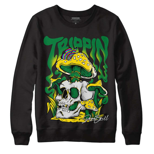 Dunk Low Reverse Brazil DopeSkill Sweatshirt Trippin Graphic - Black