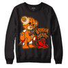 Wmns Dunk Low 'Magma Orange DopeSkill Sweatshirt Broken Heart Graphic Streetwear - Black