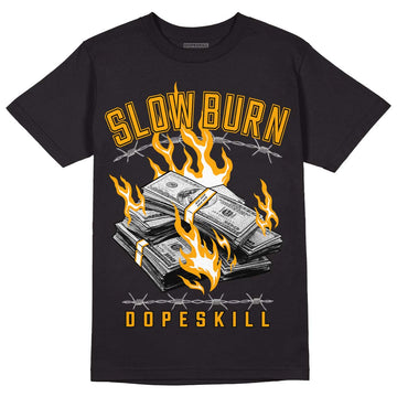 Black Taxi 12s DopeSkill T-Shirt Slow Burn Graphic - Black 