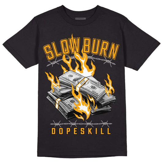 Black Taxi 12s DopeSkill T-Shirt Slow Burn Graphic - Black 