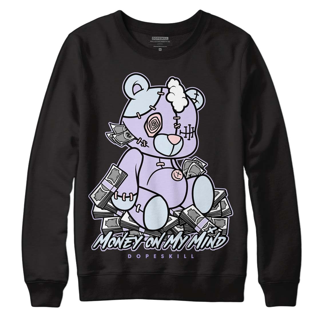 Easter Dunk Low DopeSkill Sweatshirt MOMM Bear Graphic - Black