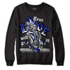 Racer Blue White Dunk Low DopeSkill Sweatshirt True Love Will Kill You Graphic - Black