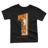 Wmns Dunk Low 'Magma Orange DopeSkill Toddler Kids T-shirt No.1 Graphic Streetwear - Black