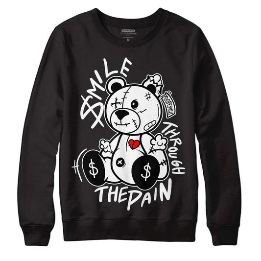 Jordan 1 High 85 Black White DopeSkill Sweatshirt BEAN Graphic Streetwear - Black 