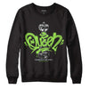 Jordan 5 Green Bean DopeSkill Sweatshirt Queen Chess Graphic Streetwear - Black