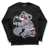 Jordan 13 Retro 'Black Flint' DopeSkill Long Sleeve T-Shirt Bear Steals Sneaker Graphic Streetwear - Black