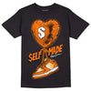 Wmns Dunk Low 'Magma Orange DopeSkill T-Shirt Self Made Graphic Streetwear - Black