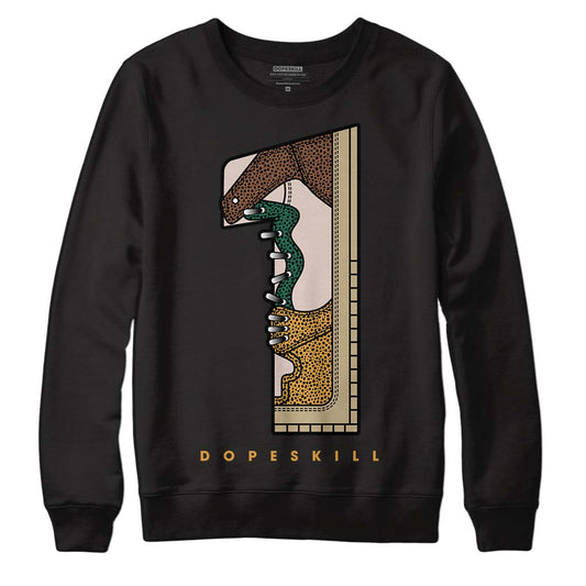 Safari Dunk Low DopeSkill Sweatshirt No.1 Graphic - Black