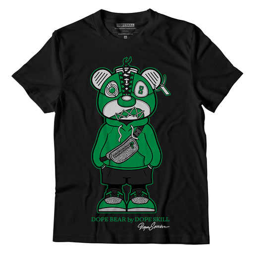 AJ 3 Pine Green DopeSkill T-Shirt Sneaker Bear Graphic