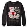 Jordan 1 High OG WMNS Washed Pink DopeSkill Sweatshirt Love Kills Graphic Streetwear - black