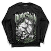 Jordan 4 Retro “Seafoam” DopeSkill Long Sleeve T-Shirt Money On My Mind Graphic Streetwear  - Black