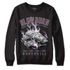 A Ma Maniére x Jordan 4 Retro ‘Violet Ore’   DopeSkill Sweatshirt Slow Burn Graphic Streetwear - Black 