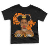 Wmns Dunk Low 'Magma Orange DopeSkill Toddler Kids T-shirt Black Queen Graphic Streetwear - Black