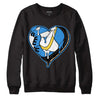 SB Dunk Low Homer DopeSkill Sweatshirt Heart Jordan Graphic - Black