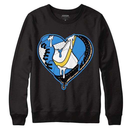 SB Dunk Low Homer DopeSkill Sweatshirt Heart Jordan Graphic - Black