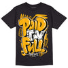 Goldenrod Dunk DopeSkill T-Shirt New Paid In Full Graphic - Black 