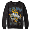 Dunk Blue Jay and University Gold DopeSkill Sweatshirt Slow Burn Graphic Streetwear - Black