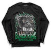 Nike SB x Jordan 4 “Pine Green” DopeSkill Long Sleeve T-Shirt Black King Graphic Streetwear  - Black 