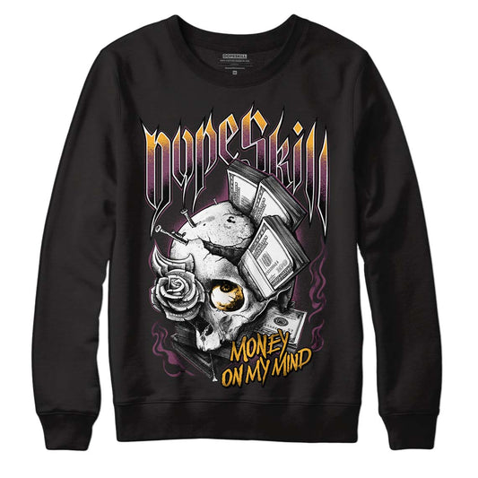 Brotherhood 1s High OG DopeSkill Sweatshirt Money On My Mind Graphic - Black 