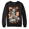 Wmns Dunk Low 'Magma Orange DopeSkill Sweatshirt Then I'll Die For It Graphic Streetwear - Black