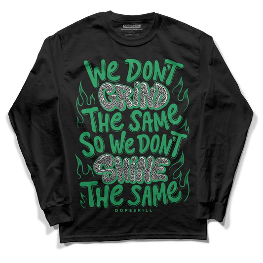  Jordan 3 WMNS “Lucky Green” DopeSkill Long Sleeve T-Shirt Grind Shine Graphic Streetwear - Black