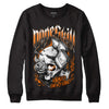 Wmns Dunk Low 'Magma Orange DopeSkill Sweatshirt Money On My Mind Graphic Streetwear - Black